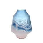 Sagebrook Home 14712-02 11" Glass Vase Blue/Pink