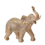 Sagebrook Home Resin 12" Elephant Decoration,Gold