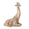 Sagebrook Home 14720-02 10" Resin Sitting Giraffe, Gold