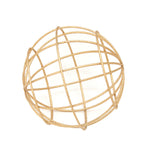 Sagebrook Home Metal 6`` Decorative Orb, Gold