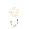 Sagebrook Home 14742 34" Metal Dream Catcher with Tassel, Gold