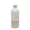 Sagebrook Home Metal 18" Deco Antique Milk Jar , Beige