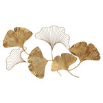 Sagebrook Home Metal 42`` Petal Wall Decor, Gold