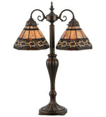 Meyda Lighting 147734 28"H Ilona 2 LT Table Lamp