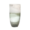 Sagebrook Home Glass 12" Smokey Vase, Gray