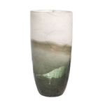 Sagebrook Home Glass 14" Smokey Vase, Gray