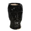 Sagebrook Home 14791-02 12" Ceramic, Face Planter, Black