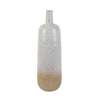 Sagebrook Home Ceramic 17", Speckled Vase, Beige