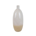 Sagebrook Home Ceramic 15", Speckled Vase, Beige