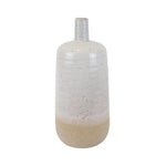 Sagebrook Home 14793-03 13" Ceramic, Speckled Vase, Beige