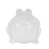 Sagebrook Home Ceramic 7`` No See Frog, White