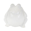 Sagebrook Home Ceramic 7`` No Hear Frog, White