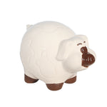 Sagebrook Home 14796-01 6" Ceramic Barn Pig, Ivory