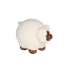 Sagebrook Home Ceramic 4`` Barn Pig, Ivory