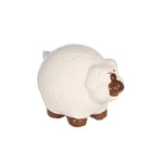 Sagebrook Home Ceramic 4`` Barn Pig, Ivory