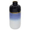 Sagebrook Home 14812-01 16" Ceramic Vase with Gold Trim, Blue/White