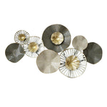 Sagebrook Home Metal 36`` Floral Wall Accent,Multi Wb