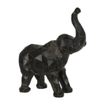 Sagebrook Home 8" Elephant Figurine , Black
