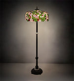 Meyda Lighting 148875 62" High Tiffany Cherry Blossom Floor Lamp
