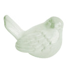 Sagebrook Home Ceramic 10`` Bird Figurine, Green