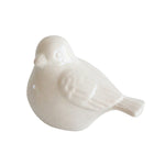 Sagebrook Home Ceramic 6`` Bird Figurine, White