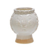 Sagebrook Home  6" Grandma Face Planter, Ivory