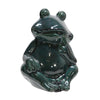 Sagebrook Home Ceramic 10`` Frog Figurine, Green