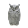 Sagebrook Home 14951-01 10" Ceramic Owl Figurine, Gray