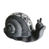 Sagebrook Home Ceramic 8`` Snail Figurine, Gray