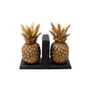 Sagebrook Home 14962-01 Set of 2 Polyresin 10``H Pineapple Bookends