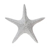 Sagebrook Home Polyresin 3"H Starfish Figurine, Silver