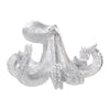 Sagebrook Home Polyresin 6"H Octopus Figurine, Silver