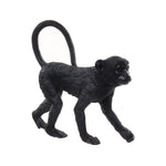 Sagebrook Home 14977-01 11" Polyresin Walking Monkey Figurine, Black