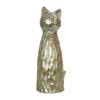 Sagebrook Home Polyresin 18`` Cat Figurine, Gold