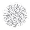Sagebrook Home 14983 24" Metal Wall Decor, Black Wb