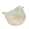 Sagebrook Home Polyresin 3`` Bird Figurine, Ivory