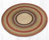 Earth Rugs C-300 Honey/Vanilla/Ginger Round Trivet 8``x8``