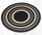 Earth Rugs C-313 Mocha/Frappuccino Round Trivet 8``x8``