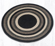 Earth Rugs C-313 Mocha/Frappuccino Round Trivet 8``x8``