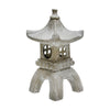 Sagebrook Home 15017 16" Polyresin Temple Lighthouse Deco, Gray