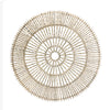 Sagebrook Home 35`` Round Wall Decor, Natural