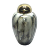 Sagebrook Home 14``H Urn W/ Gold Lid, Multi