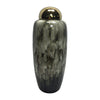 Sagebrook Home 17``H Urn W/ Gold Lid, Multi