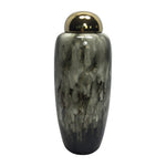 Sagebrook Home 17``H Urn W/ Gold Lid, Multi