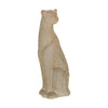 Sagebrook Home 15062-01 12" Ceramic Leopard Figurine, Champagne