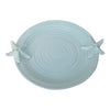 Sagebrook Home 14`` Decorative Plate W/ Starfish, Lt Blue