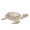 Sagebrook Home Polyresin 9" Turtle Figurine, White