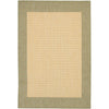 Couristan Recife Checkered Field 2' X 3'7" Rectangular Indoor/Outdoor  Transitional Rug