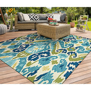 Couristan Covington Delfina 2' X 4' Rectangular Indoor/Outdoor  Contemporary Rug