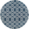Couristan Covington Ariatta 7'10" X 7"10" Round Indoor/Outdoor  Contemporary Rug